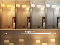 Sibrille 36 w vloerlamp met stoffen kap - afbeelding 5 van  5