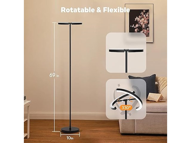 Sibrille rgb vloerlamp - afbeelding 3 van  5