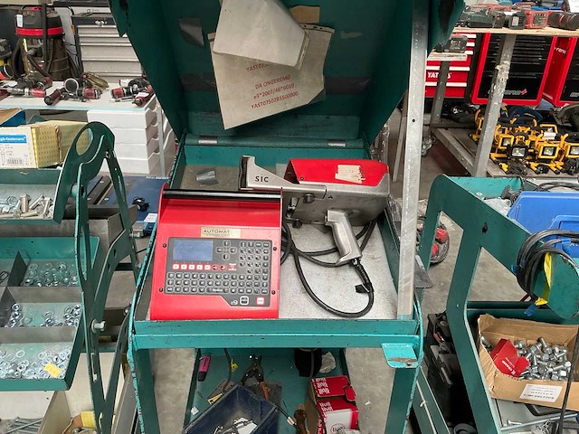 Sic marking automator e9 / e9p122 chassisplaat graveermachine - afbeelding 2 van  7