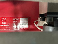 Sic marking automator e9 / e9p122 chassisplaat graveermachine - afbeelding 5 van  7