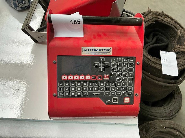 Sic marking automator e9 / e9p122 chassisplaat graveermachine - afbeelding 1 van  1