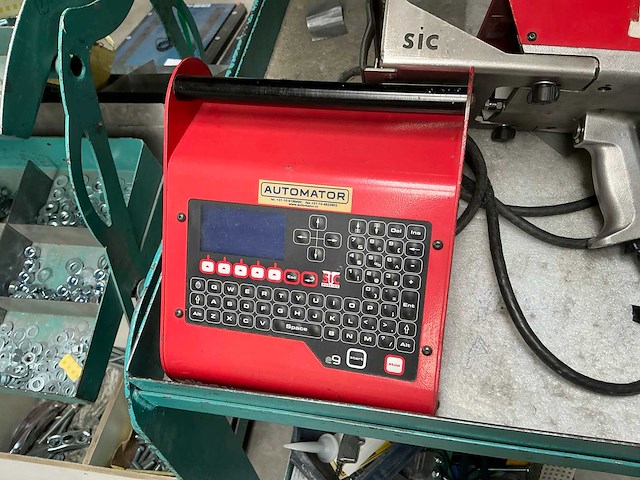 Sic marking automator e9 / e9p122 chassisplaat graveermachine - afbeelding 3 van  3