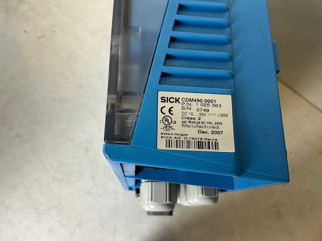 Sick cdm490-0001 industriële besturingsmodule (5x) - afbeelding 2 van  10
