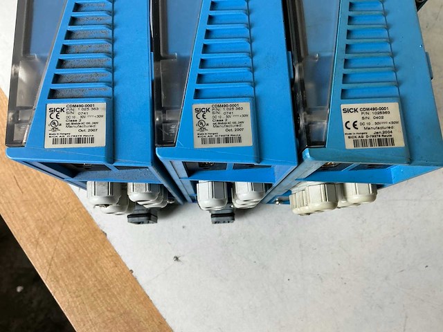 Sick cdm490-0001 industriële besturingsmodule (6x) - afbeelding 6 van  7