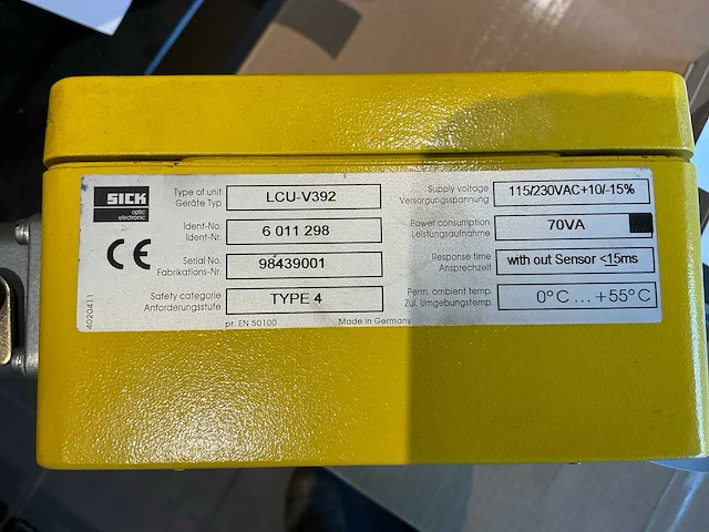 Sick lcu-v492 safety interface unit - afbeelding 4 van  4