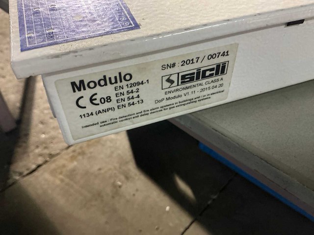 Sicli modulo brandalarmcentrale (2x) - afbeelding 3 van  3