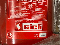 Sicli poedersnelblussers (2x) - afbeelding 3 van  6