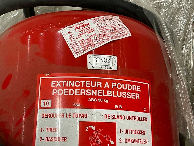 Sicli poedersnelblussers (2x) - afbeelding 4 van  6