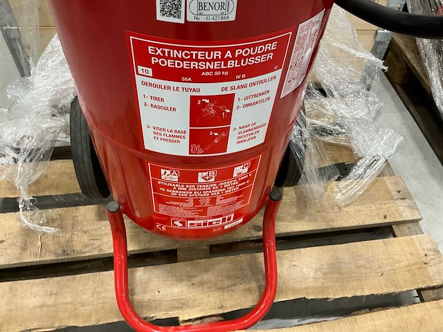 Sicli poedersnelblussers (2x) - afbeelding 6 van  6