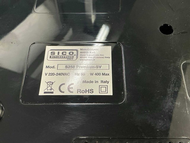 Sico s250 vacuümmachine - afbeelding 4 van  4