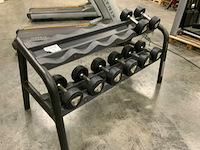 Sidea dumbells met rek 12;14;16;18kg set krachtstation - afbeelding 2 van  3