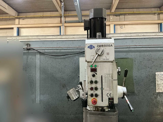 Sieg zwb5050a kolomboormachine - afbeelding 3 van  10