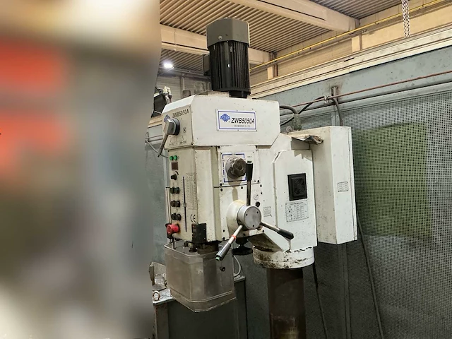 Sieg zwb5050a kolomboormachine - afbeelding 5 van  10