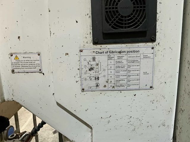 Sieg zwb5050a kolomboormachine - afbeelding 6 van  10