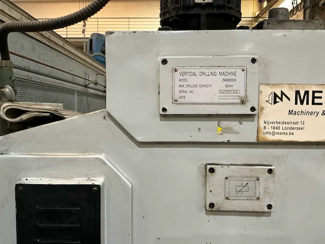 Sieg zwb5050a kolomboormachine - afbeelding 2 van  10