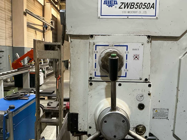 Sieg zwb5050a kolomboormachine - afbeelding 8 van  10