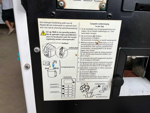 Sielaff ho piacere / piacere o2 met melkmodule koffie- en espressomachines - afbeelding 2 van  11