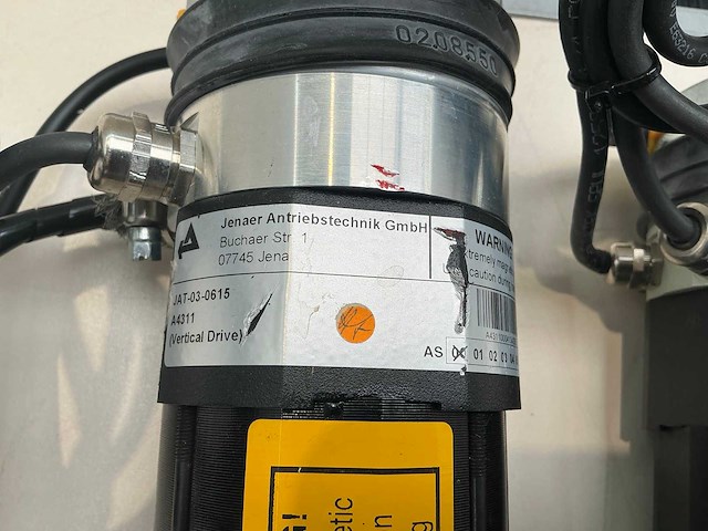Siemens 1p8112430ke753 servomotor met rem (2x) - afbeelding 8 van  9