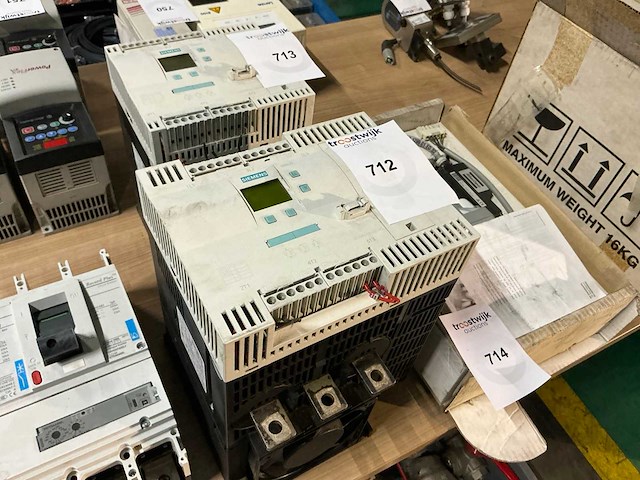 Siemens 3rw4443-6bc45 soft starter - afbeelding 1 van  4