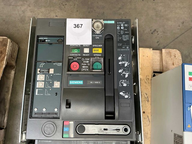 Siemens 3wl1116-3cb35-4gn2 vermogenschakelaar - afbeelding 2 van  8