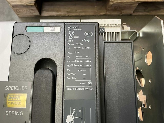 Siemens 3wl1210-4cb35-4an2 vermogenschakelaar - afbeelding 5 van  6