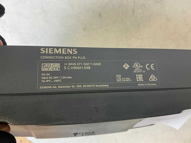 Siemens 6av6 671-5ae11-0ax0 connection box pn plus (3x) - afbeelding 5 van  6