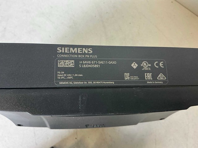 Siemens 6av6 671-5ae11-0ax0 connection box pn plus (3x) - afbeelding 6 van  6