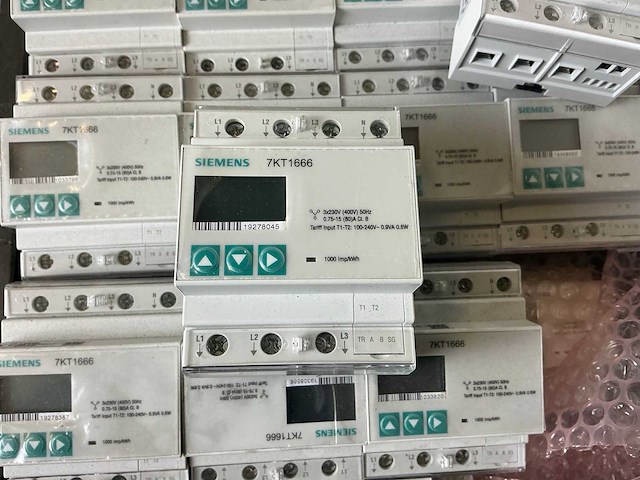 Siemens 7kt1666 energiemeter (50x) - afbeelding 2 van  3
