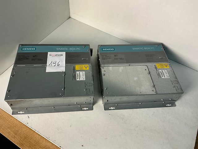 Siemens box pc simatic ipc627c industriële computer (2x) - afbeelding 1 van  6