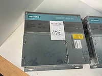 Siemens box pc simatic ipc627c industriële computer (2x) - afbeelding 2 van  6