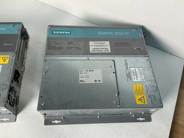 Siemens box pc simatic ipc627c industriële computer (2x) - afbeelding 3 van  8