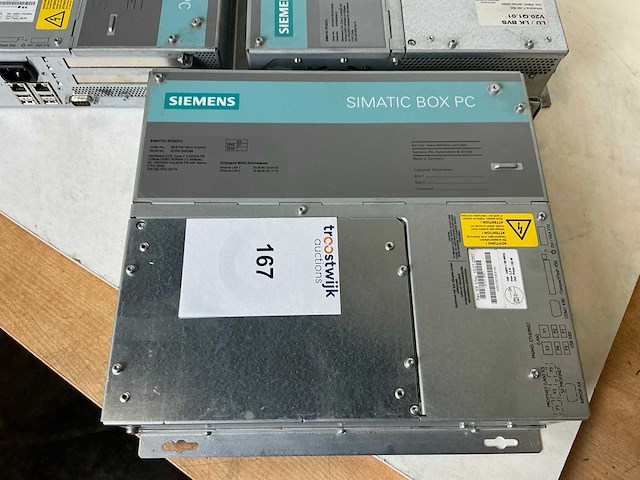 Siemens box pc simatic ipc627c industriële computer (3x) - afbeelding 2 van  9