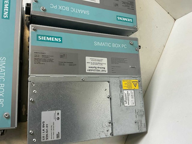 Siemens box pc simatic ipc627c industriële computer (3x) - afbeelding 3 van  9