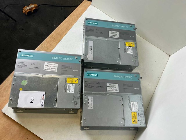 Siemens box pc simatic ipc627c industriële computer (3x) - afbeelding 2 van  9