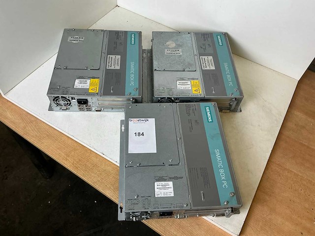 Siemens box pc simatic ipc627c industriële computer (3x) - afbeelding 1 van  8