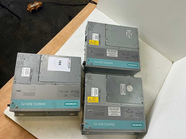 Siemens box pc simatic ipc627c industriële computer (3x) - afbeelding 2 van  8