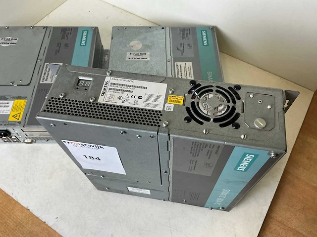 Siemens box pc simatic ipc627c industriële computer (3x) - afbeelding 7 van  8