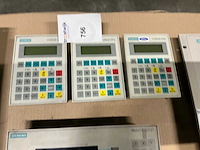 Siemens coros op5-a1 bedieningspaneel (3x) - afbeelding 1 van  2