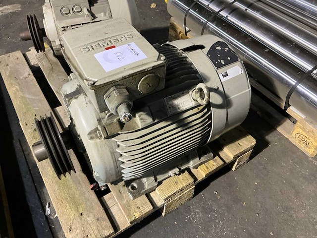 Siemens elektromotor (2x) - afbeelding 2 van  6