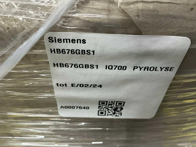 Siemens hb676gbs1 iq700 inbouwoven met pyrolyse zelfreiniging - afbeelding 3 van  3