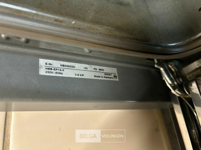 Siemens hb84k550n inbouw combimagnetron - afbeelding 4 van  4