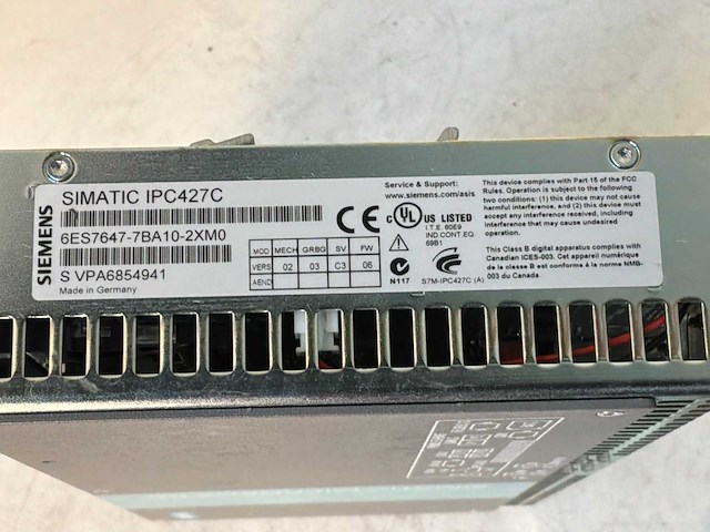 Siemens ipc427c simatic microbox pc (2x) - afbeelding 8 van  8