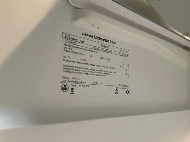 Siemens kt15rv20 koelkast - afbeelding 2 van  2