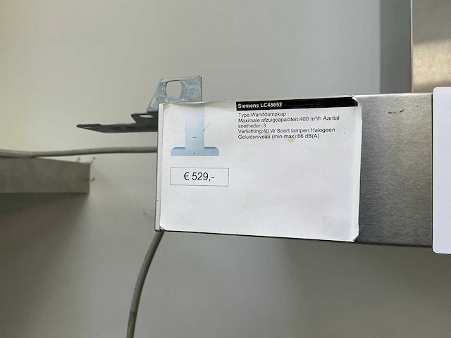Siemens lc46652 afzuigkap - afbeelding 3 van  3