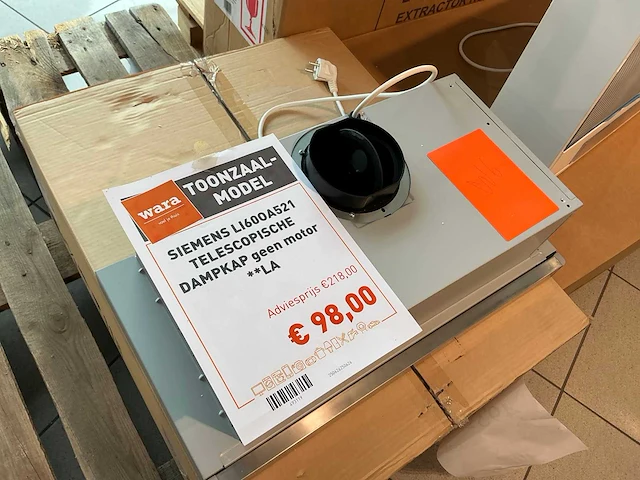 Siemens li60oa521 telescopische afzuigkap - afbeelding 3 van  4