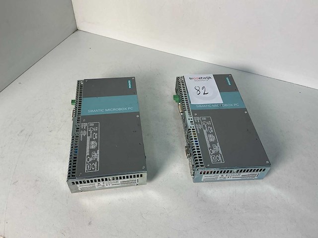 Siemens microbox pc simatic ipc427c industriële computer (2x) - afbeelding 1 van  8