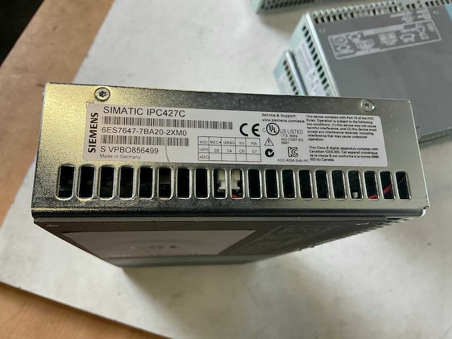 Siemens microbox pc simatic ipc427c industriële computer (5x) - afbeelding 2 van  11