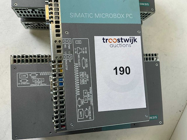 Siemens microbox pc simatic ipc427c industriële computer (5x) - afbeelding 8 van  11