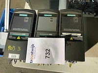 Siemens micromaster 440 frequentieregelaar (3x) - afbeelding 2 van  4
