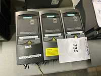 Siemens micromaster 440 frequentieregelaar (3x) - afbeelding 2 van  3